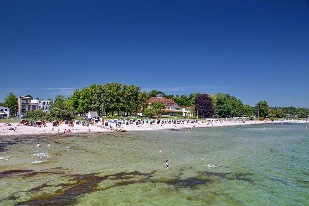 Feriendomizil Strandblick Feriendomizil Strandblick Appartement 2 Meersonne Haffkrug Ngoại thất bức ảnh